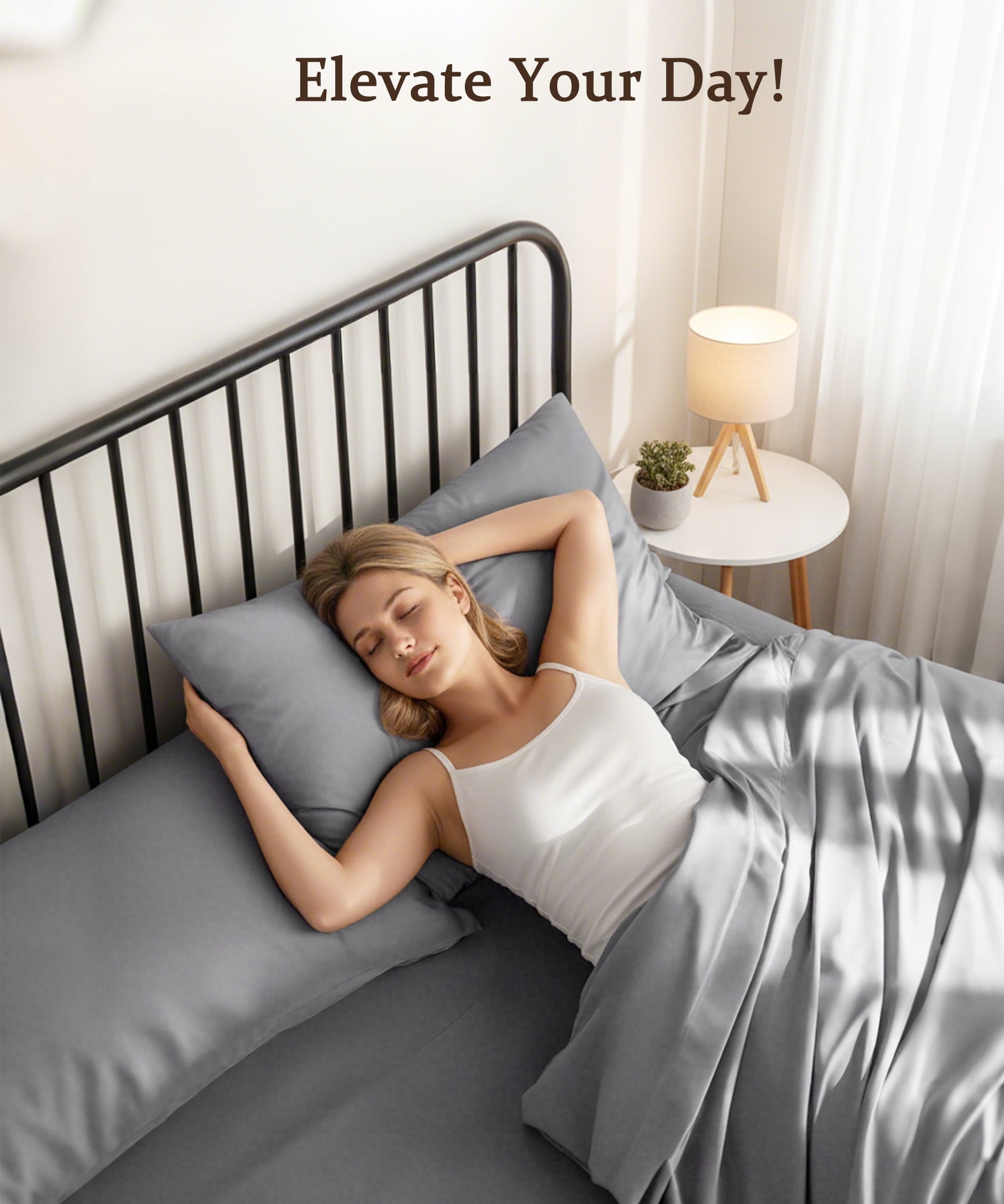 Wrinkle-Resistant Full Size 4 Piece Sheet Set, Comfy Breathable Cooling Bed Sheets Set, Hotel Luxury Bedding, Deep Pockets, Ultra-Soft,... - Premium Ultra-Soft Pillowcase Pair for Sleeping Detail