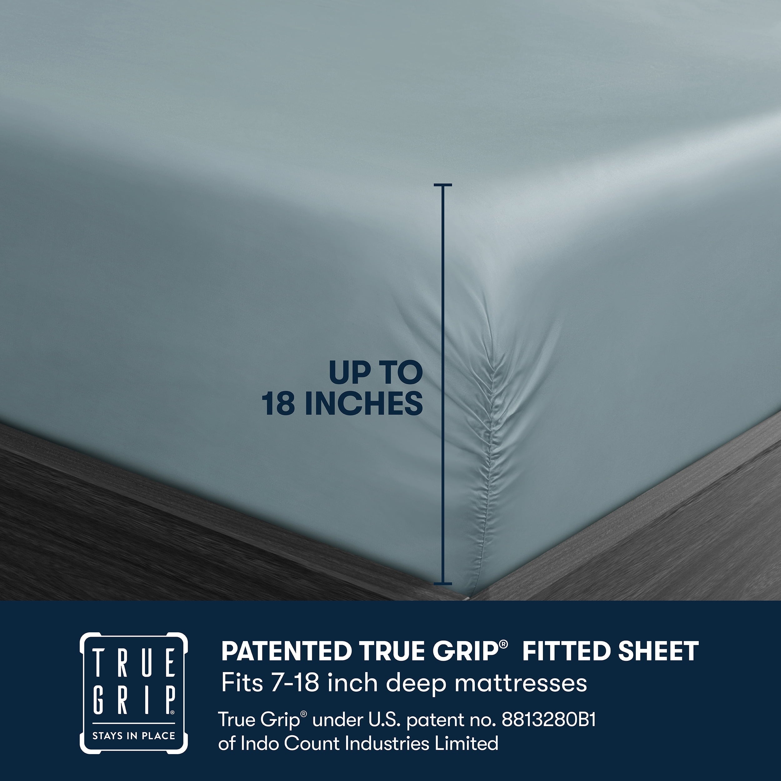 Ultra-Soft 6-Piece 800 Thread Count Lead Cotton Rich Adult Bed Sheet Set, King - Deep Pocket - Cooling Hotel Quality Bedding Sheets and Pillowcases Detail