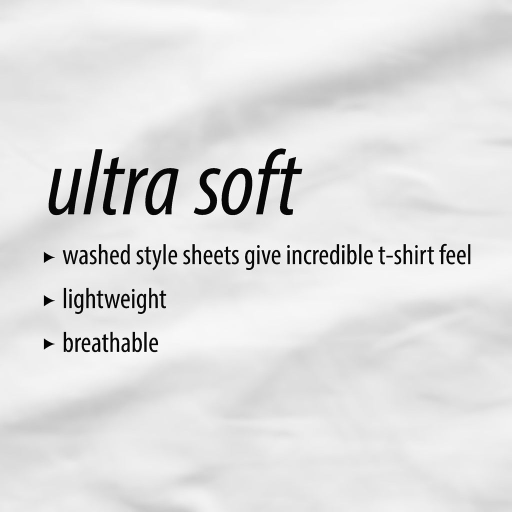 Premium Egyptian Cotton Ultra Soft Microfiber Bed Sheet Set, Twin-XL, Indigo, 3 Piece - Breathable Egyptian Cotton Flat & Fitted Sheets Detail
