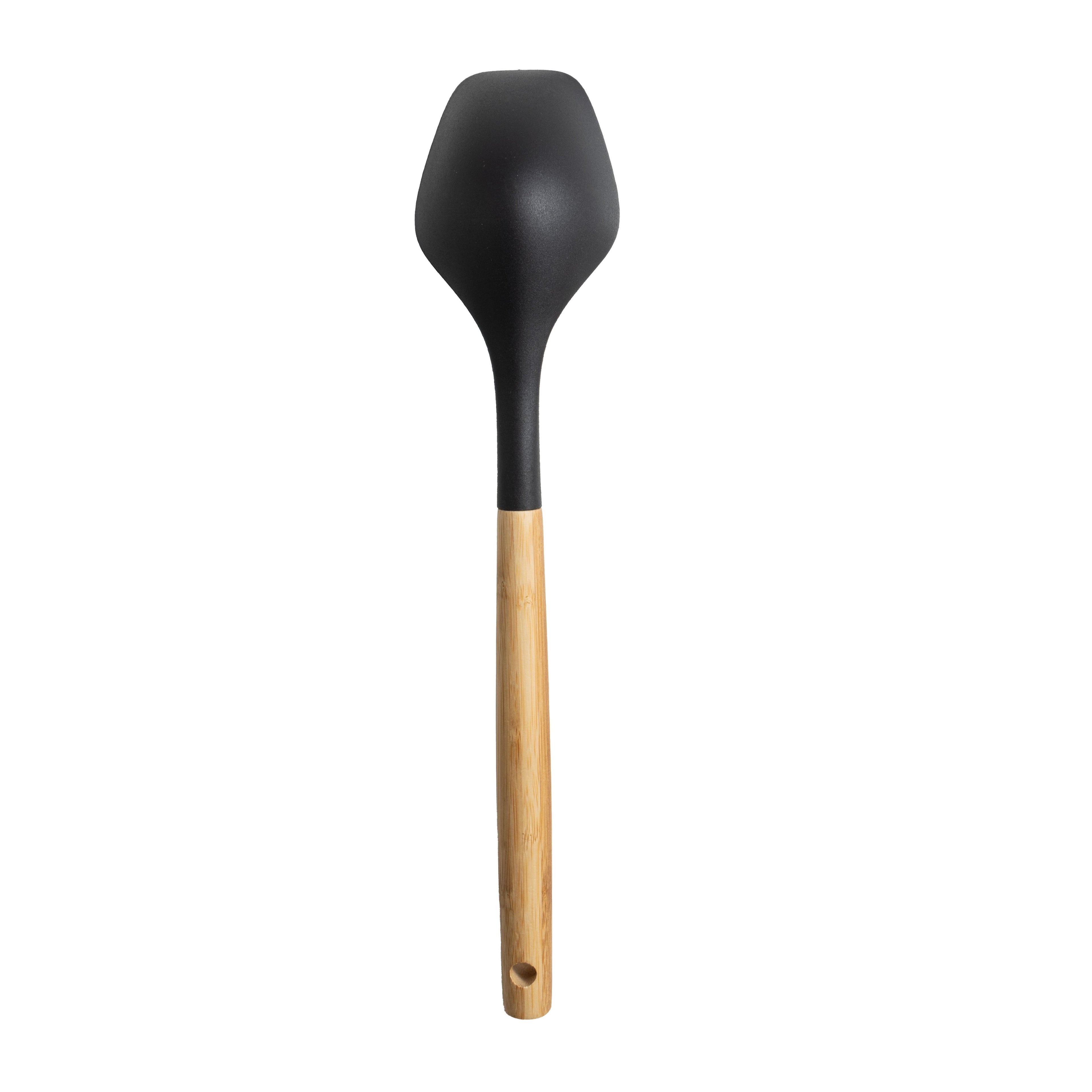Durable Steel with Bamboo Handle, Ideal for Cooking , 13in L - Heavy Duty Stainless Steel Kitchen Shears Detail