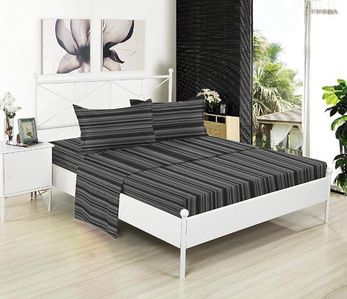 Cooling Sateen Microfiber Twin XL Fitted Bottom Bed Sheets 1800 Ultra Soft and Comfy - 15" Deep Pocket, 39" x 80" Great for Dorm Roo... - Luxury Bed Sheet Set with Deep Pockets Detail