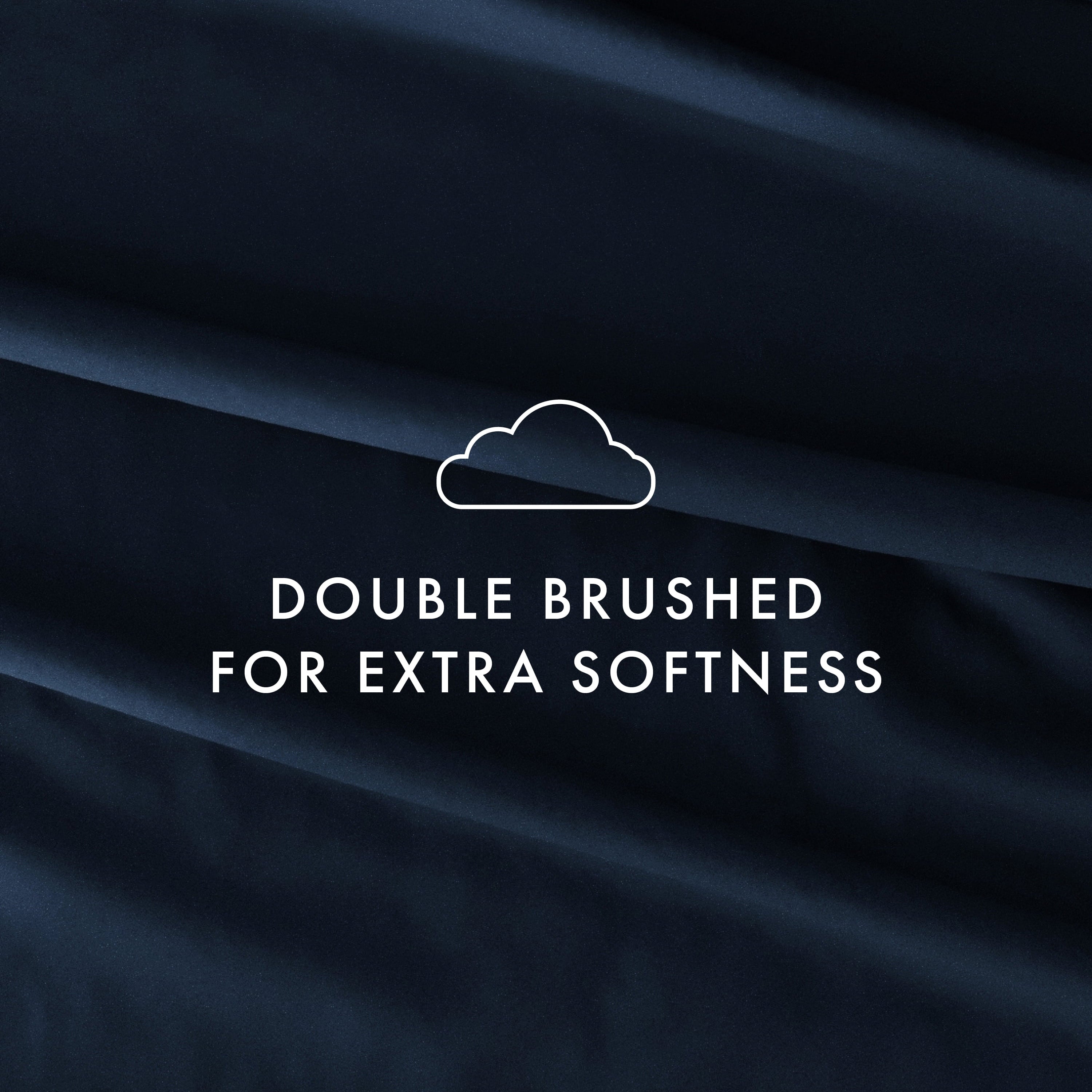 Breathable Luxury 4 Piece Solid Microfiber Bed Sheet Set, Navy, Queen - Luxury Bed Sheet Set with Deep Pockets Detail