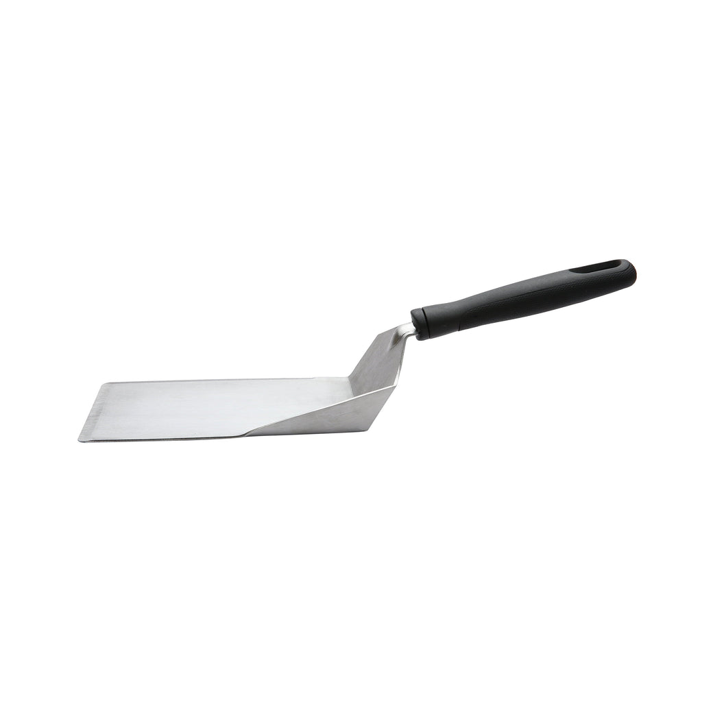 Chef-Quality Dishwasher safe 11.81 in Stainless Steel Kitchen Spatula - Multi-Purpose Hand Tool for Daily Meal Prep Detail