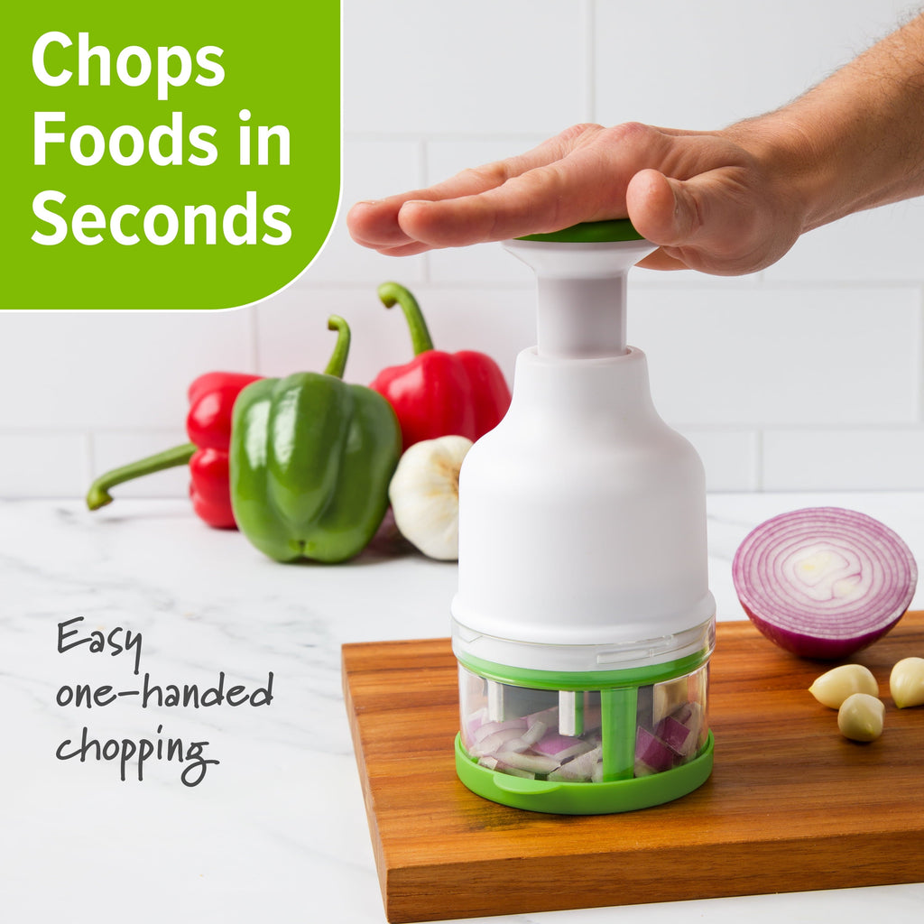 Ergonomic Manual Food Chopper - Multi-Functional Manual Food Chopper & Slicer Detail