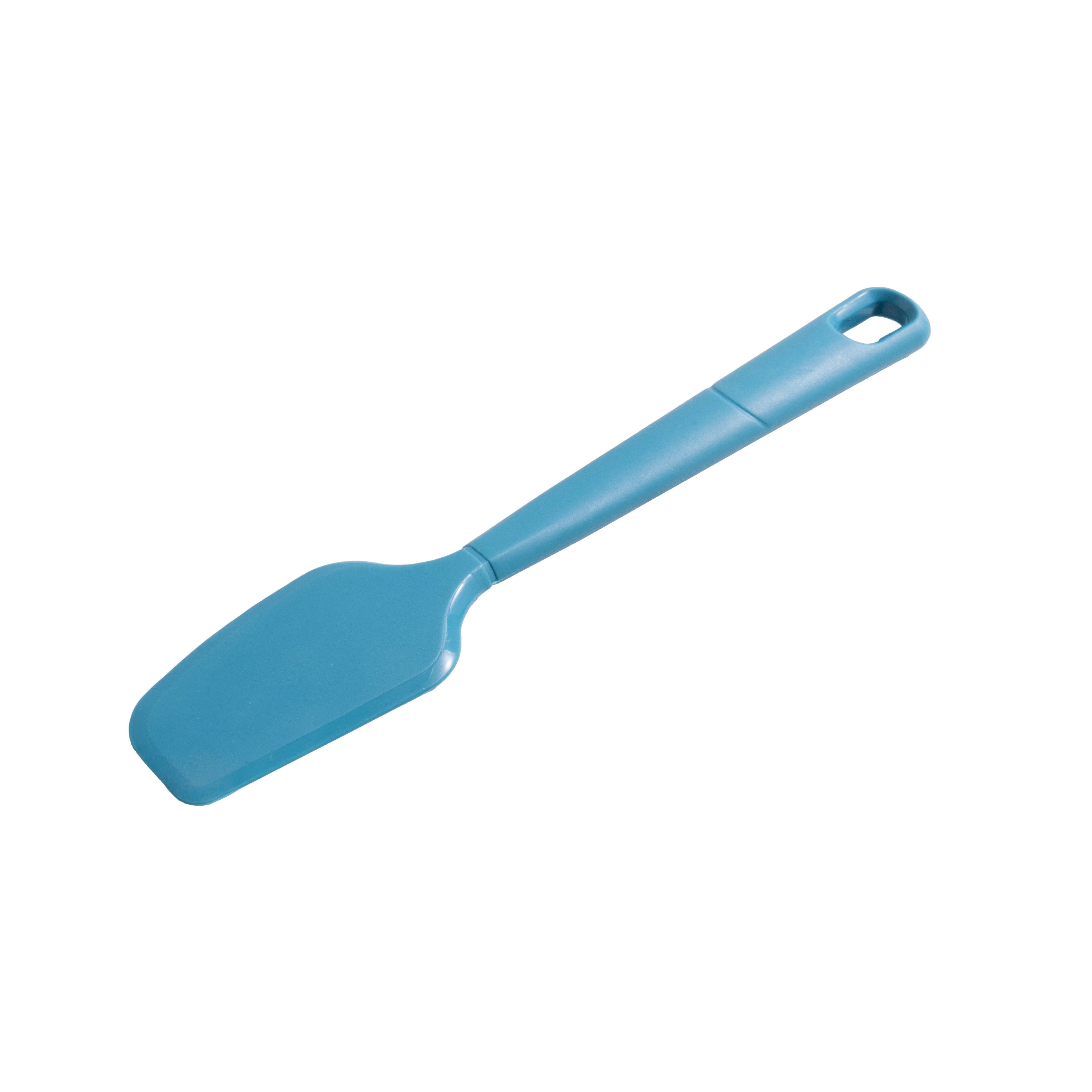 High-Precision Silicone Food- Grade Blue 10.55" L Kitchen Spatula - Professional Kitchen Tool for Culinary Enthusiasts Detail