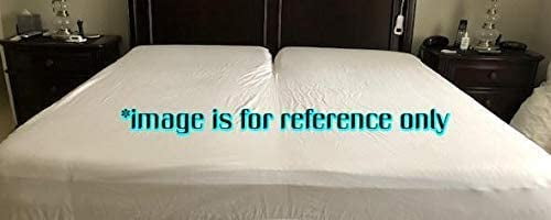 Wrinkle-Resistant Split King Bed Sheet Set 5Pcs Adjustable Bed Sheets - 18" Deep Pocket of Fitted Sheet 800 Thread Count 100% Pure Egyp... - Premium Ultra-Soft Pillowcase Pair for Sleeping Detail