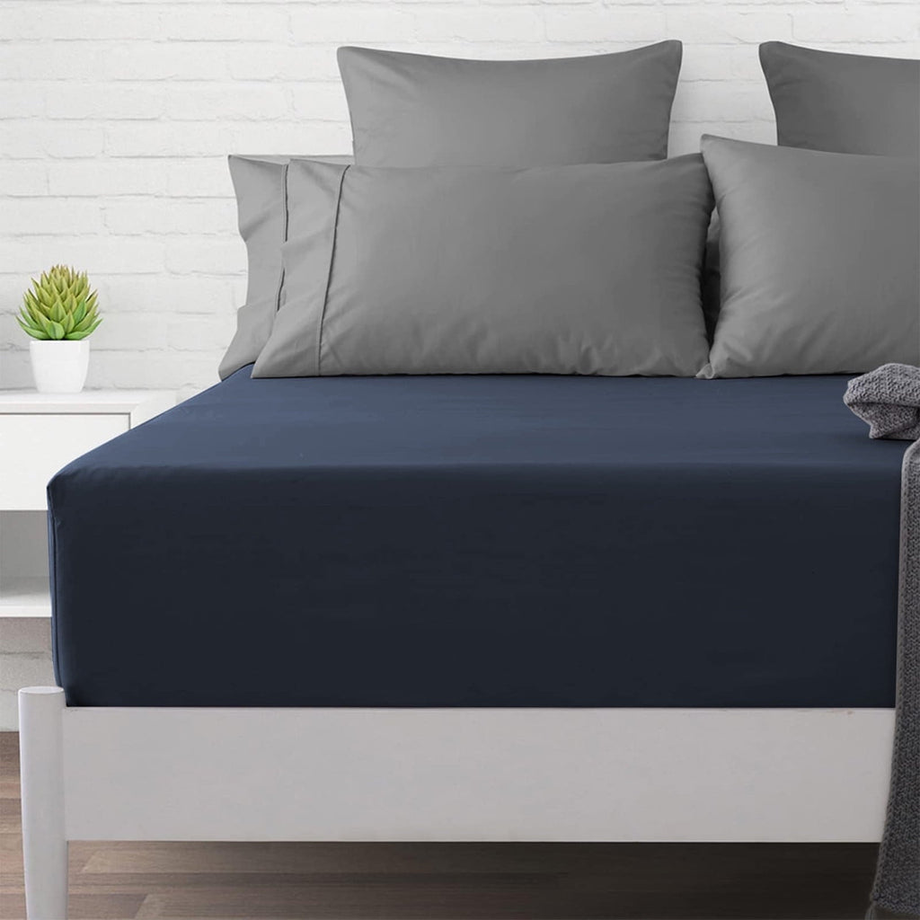 Wrinkle-Resistant Bed Sheet, Queen Size - Deep Pocket Soft Wrinkle and Fade Resistant - Luxury Bed Sheet Set with Deep Pockets Detail