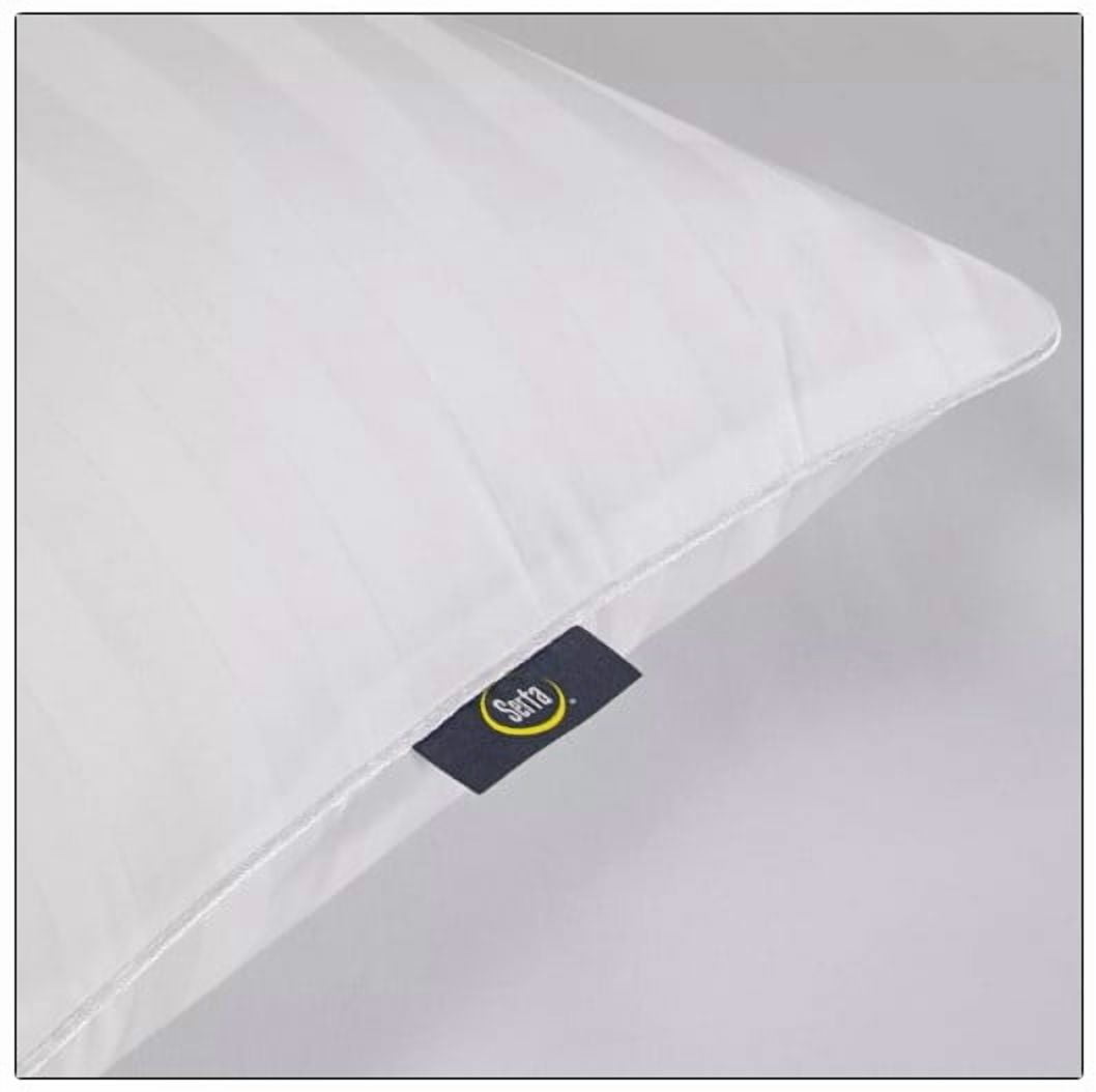 Decorative Plump Comfy Sleep Bed Pillow Queen Size, Pack of 2 - Decorative Throw Pillow Cushion for Sofa & Bed Detail