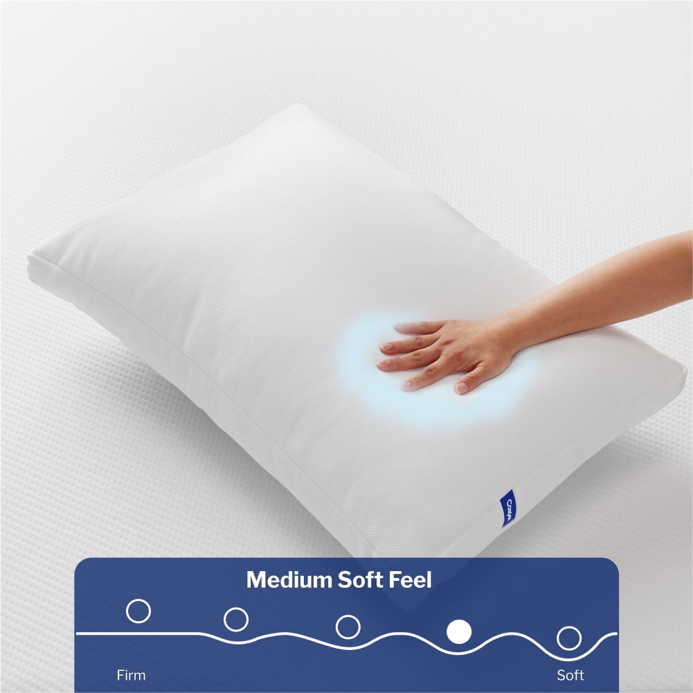 Fluffy Shredded Sleep Essential Cooling Pillow, Standard - Hotel Quality Plush Sleeping Pillows Detail