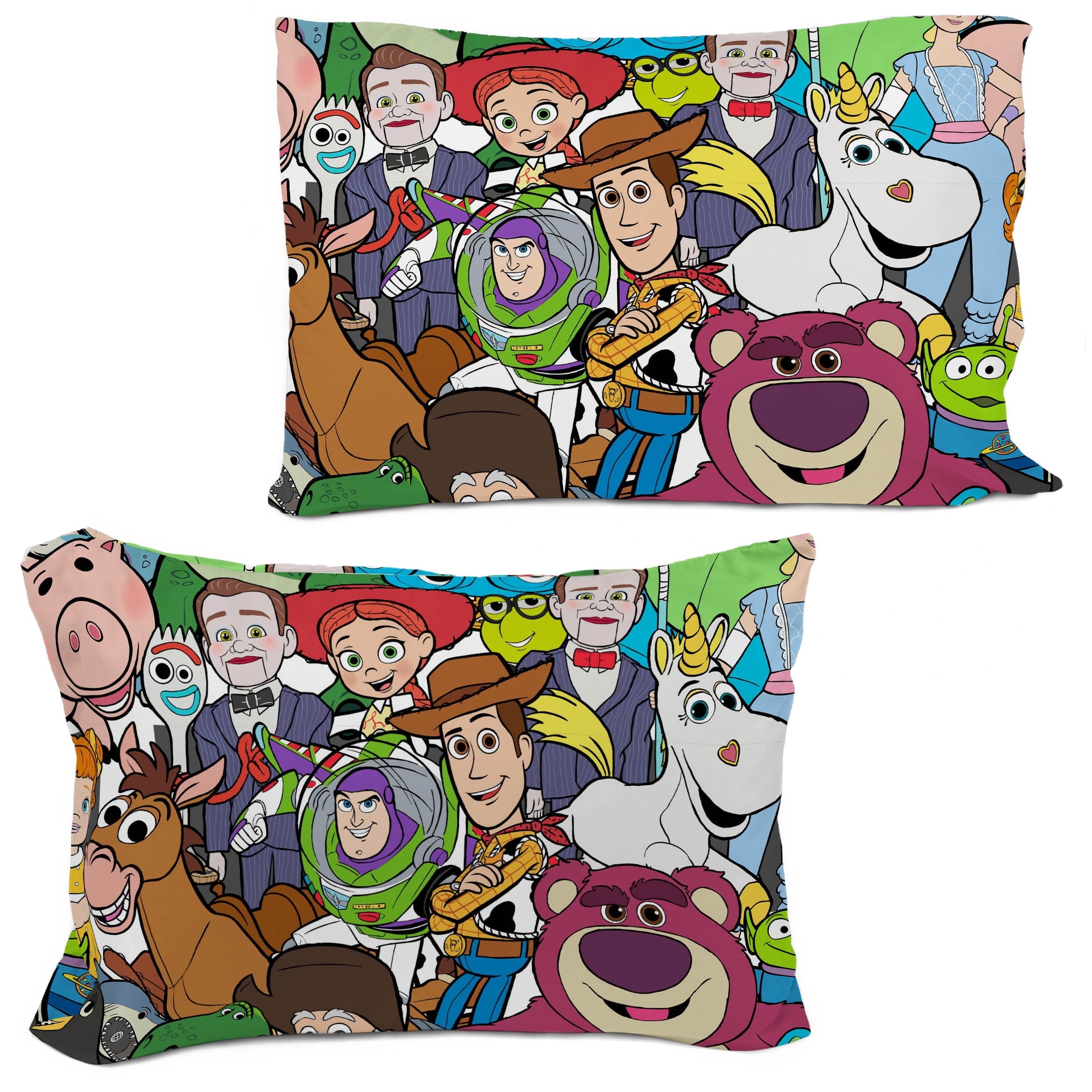 Heavyweight Warmth You've Got a Friend Reversible Comforter and Pillowcase Set, Twin/Full, Kids Bedding - All-Season Down Alternative Comforter Insert Detail