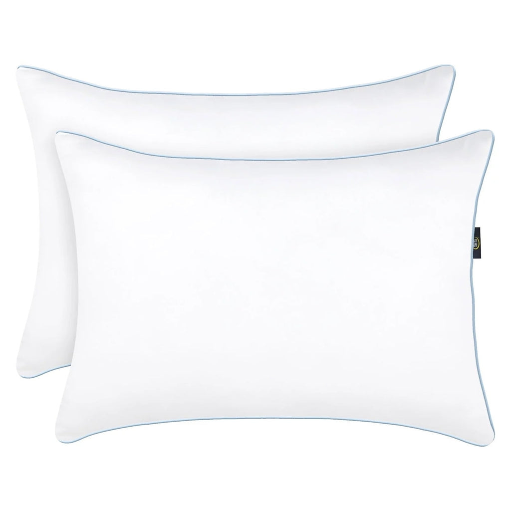 Ergonomic Memory Foam Comfy Sleep Eco-Friendly Bed Pillow Standard/Queen (2 Pk) - Ergonomic Memory Foam Pillow for Neck Pain Support Detail