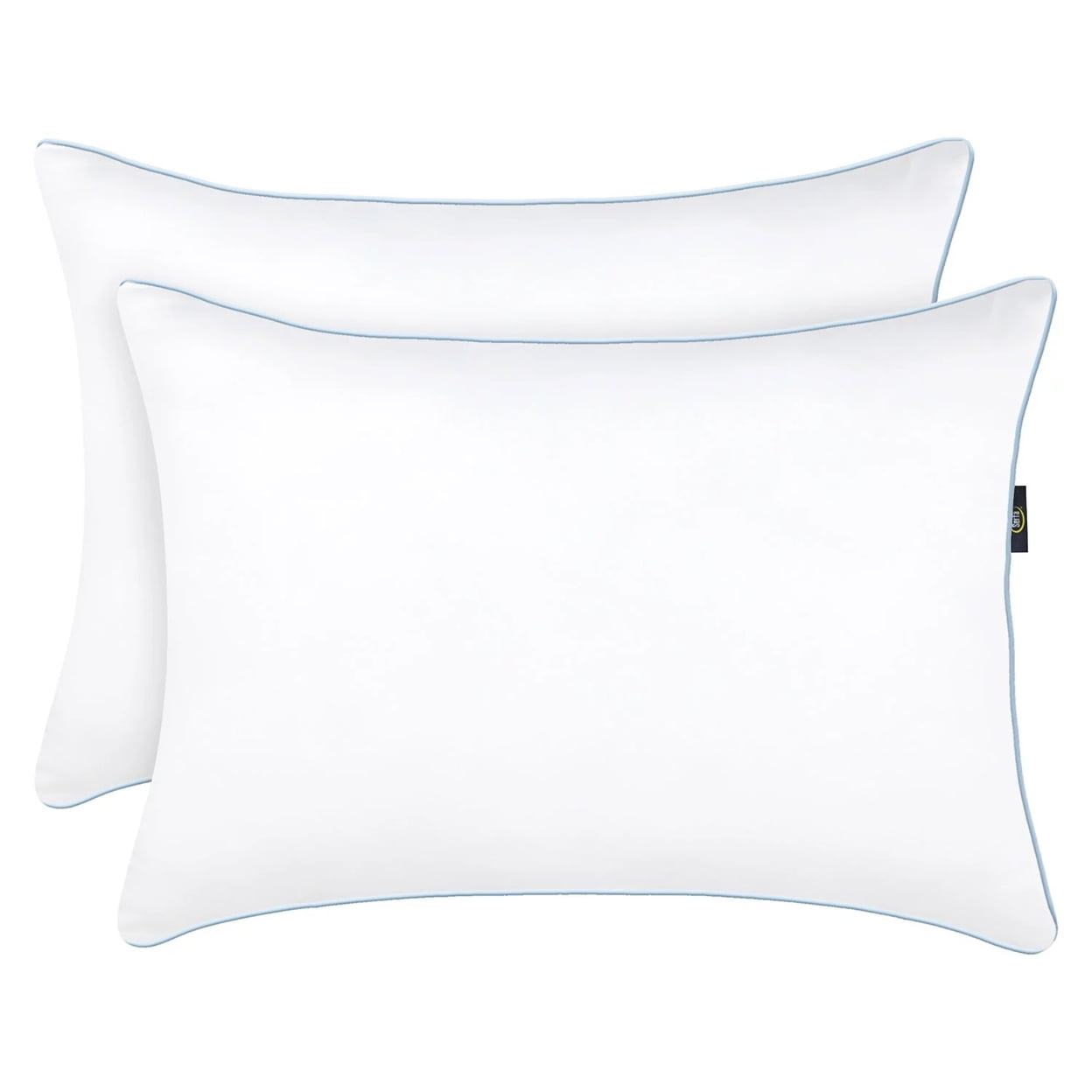 Ergonomic Memory Foam Comfy Sleep Eco-Friendly Bed Pillow Standard/Queen (2 Pk) - Ergonomic Memory Foam Pillow for Neck Pain Support Detail