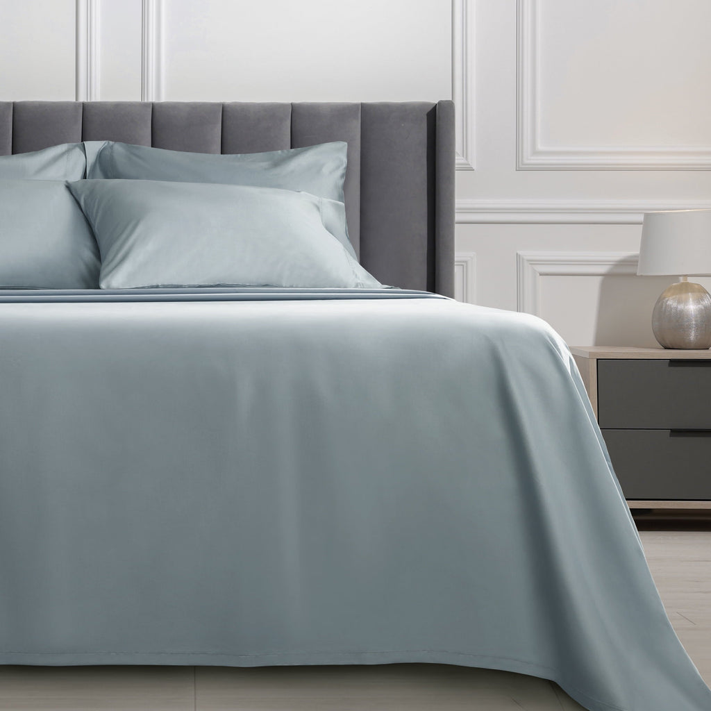 Ultra-Soft 6-Piece 800 Thread Count Lead Cotton Rich Adult Bed Sheet Set, King - Deep Pocket - Cooling Hotel Quality Bedding Sheets and Pillowcases Detail