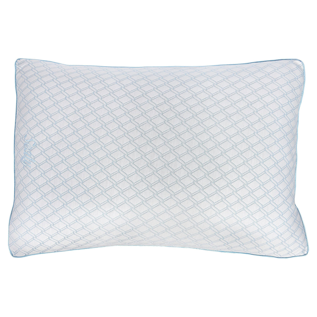 Orthopedic Support Cooling Performance Odor Neutralizing Extra Firm Support Machine Washable Pillow, King - Orthopedic Shredded Foam Bed Pillow Set Detail