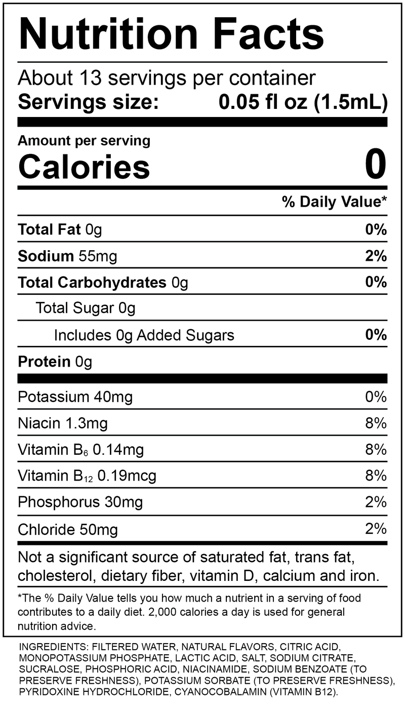 Natural Fruit Flavored FitSip Grapefruit Strawberry QAST - Sugar-Free Fruit Flavor Cartridge Refill Detail