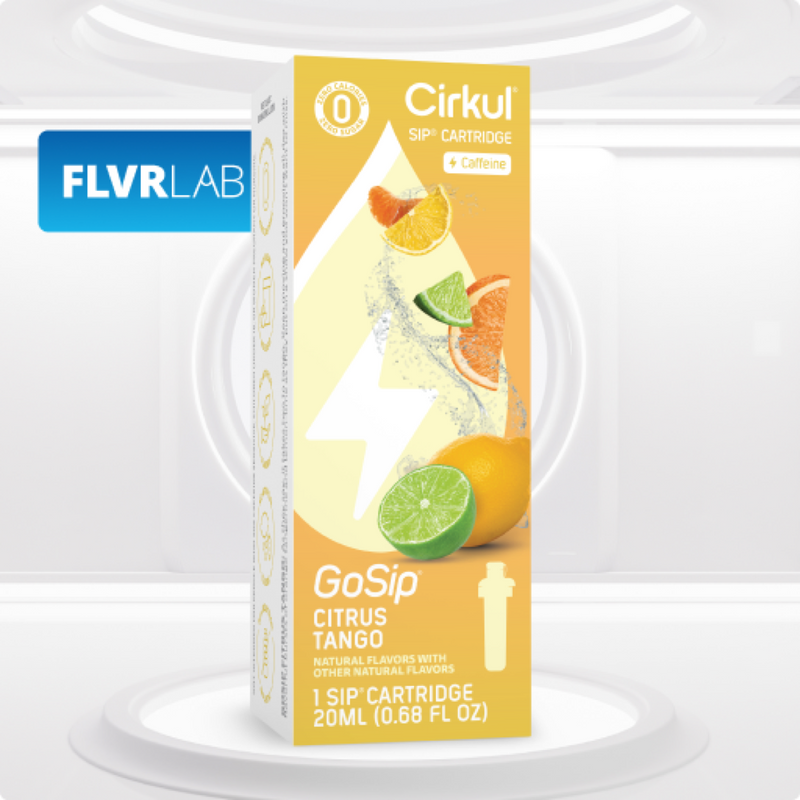 Sugar-Free GoSip Citrus Tango NOZA - Sugar-Free Fruit Flavor Cartridge Refill Detail