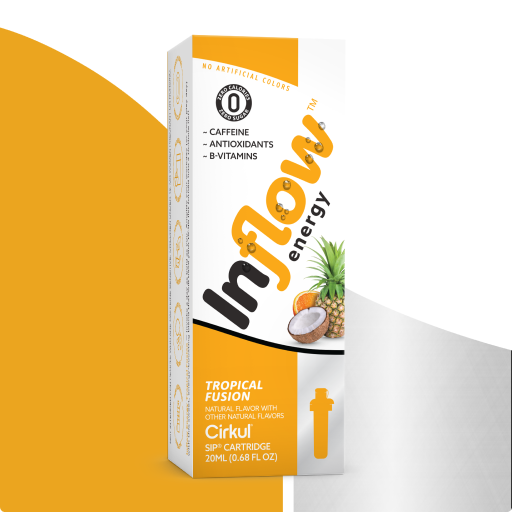 Sugar-Free Inflow Energy Tropical Fusion ZH2I - Sugar-Free Fruit Flavor Cartridge Refill - Default Title