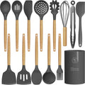 Chef-Quality Silicone Cooking Utensils Set - 446°F Heat Resistant Silicone Kitchen Utensils for Cooking,Kitchen Utensil Spatula Se... - Heavy Duty Stainless Steel Kitchen Shears - Default Title