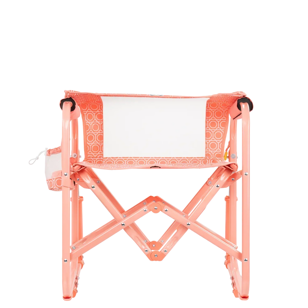 Luxury Camp Stowaway Rocker - Choice 794 - Heavy-Duty Kickback Rocker with Beverage Holder Detail