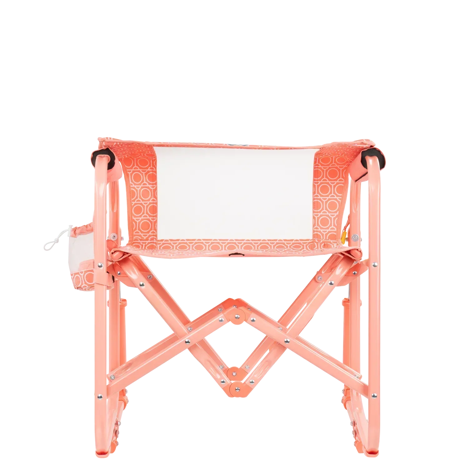 Luxury Camp Stowaway Rocker - Choice 794 - Heavy-Duty Kickback Rocker with Beverage Holder Detail