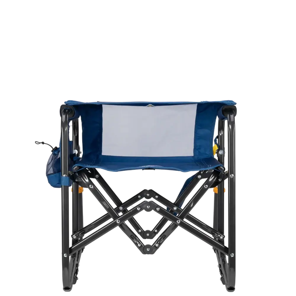 Luxury Camp Stowaway Rocker - Choice 794 - Heavy-Duty Kickback Rocker with Beverage Holder Detail