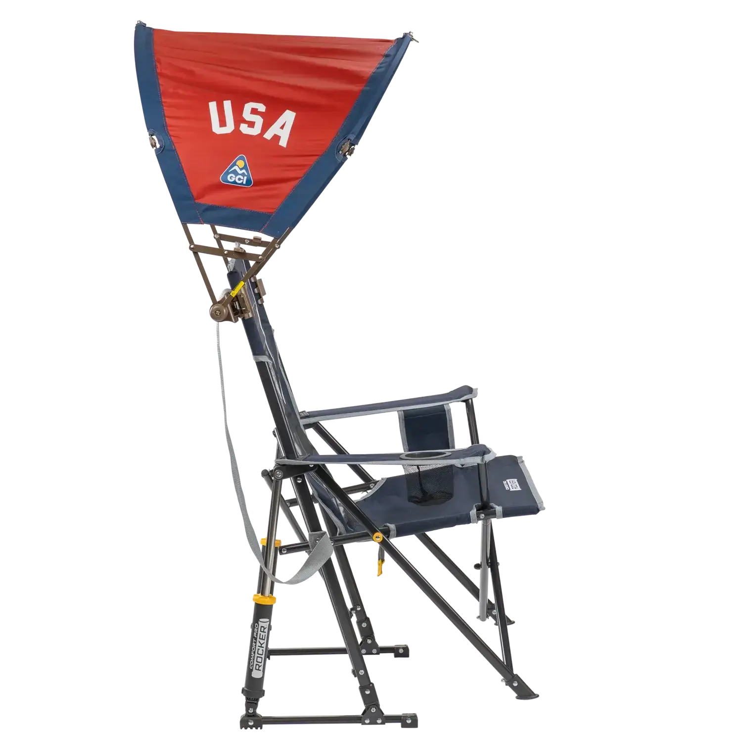 Heavy Duty SunShade Accessory - USA Anniversary Deluxe - Choice 917 - Instant Sunshade Umbrella for Tailgating Detail