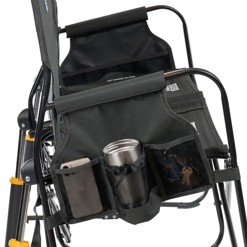 Heavy-Duty Freestyle Tandem Rocker - Choice 227 - Patented Spring-Action Rocking Chair for Camping Detail