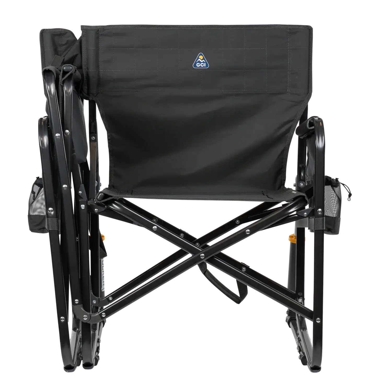 Heavy-Duty Freestyle Tandem Rocker - Choice 227 - Patented Spring-Action Rocking Chair for Camping Detail