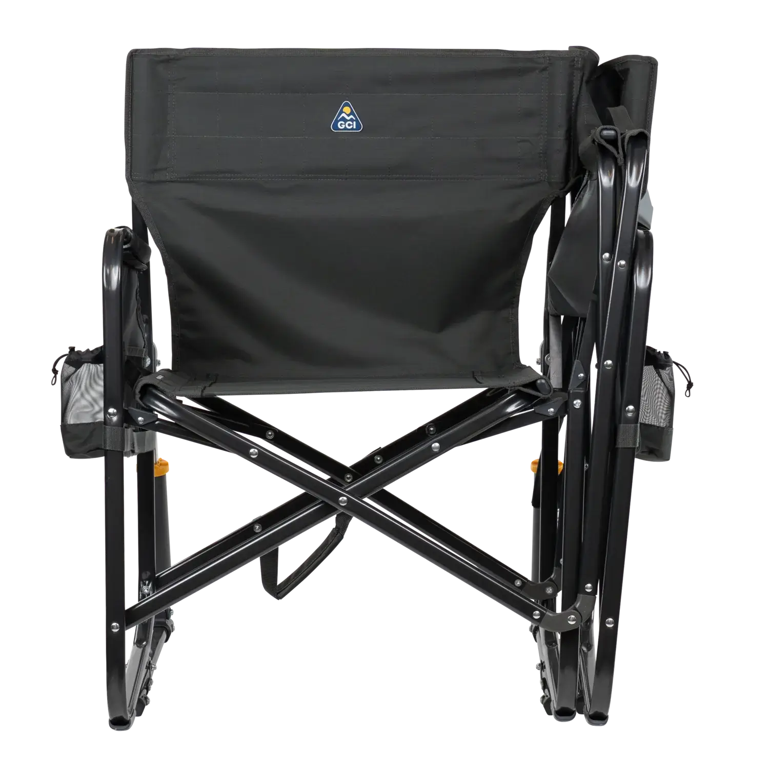 Heavy-Duty Freestyle Tandem Rocker - Choice 227 - Patented Spring-Action Rocking Chair for Camping Detail
