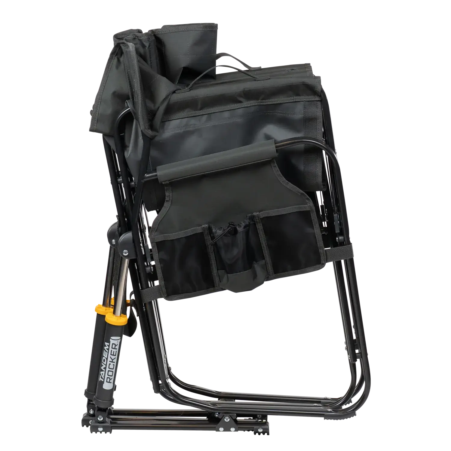 Heavy-Duty Freestyle Tandem Rocker - Choice 227 - Patented Spring-Action Rocking Chair for Camping Detail