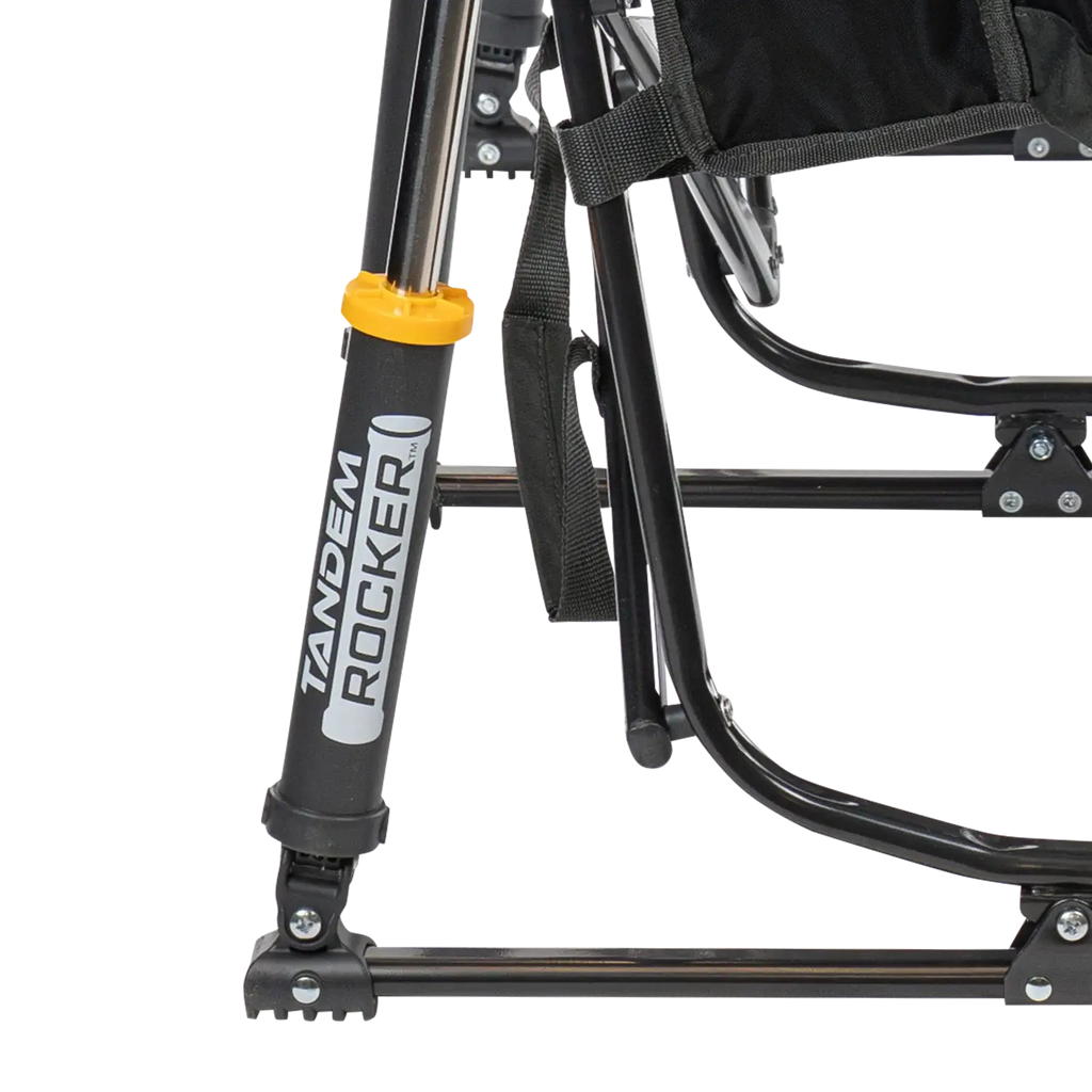 Heavy-Duty Freestyle Tandem Rocker - Choice 227 - Patented Spring-Action Rocking Chair for Camping Detail
